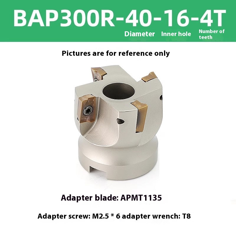 2075-CNC 90 degree right-angle BAP300R/400R milling cutter head machining center 1604 cutter head non-standard 45 60 65 Shandong Denso Pricision Tools Co.,Ltd.